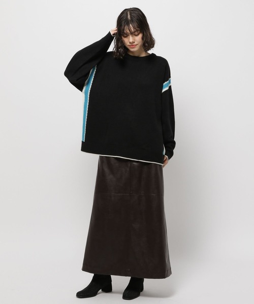 「niko and...」 長袖ニット MEDIUM グレー レディース_画像9