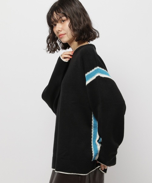 「niko and...」 長袖ニット MEDIUM グレー レディース_画像10