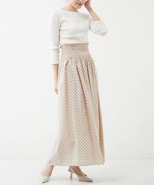 「TIARA」 長袖ニット FREE チャコールグレー レディース_画像5