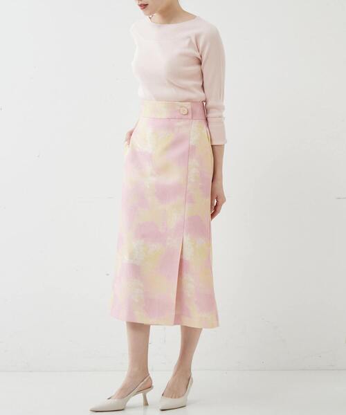 「TIARA」 長袖ニット FREE チャコールグレー レディース_画像9