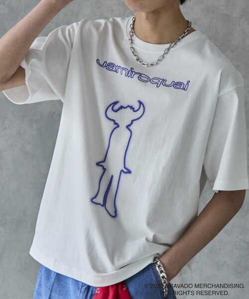 PUBLUX 「PUBLUX」 半袖Tシャツ LARGE ホワイト メンズ : ZOZOTOWN