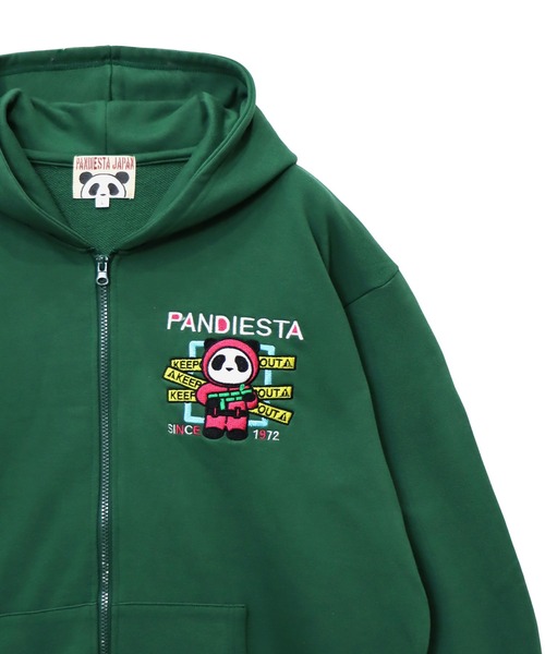 ぱーんだ PANDIESTA（パンディエスタ） パーカー サバイバルパンダフルZIP