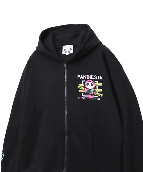 PANDIESTA（パンディエスタ） パーカー サバイバルパンダフルZIP