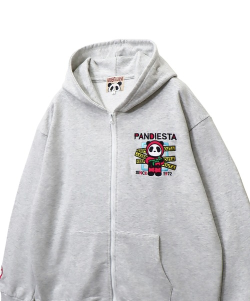 PANDIESTA（パンディエスタ） パーカー サバイバルパンダフルZIP 