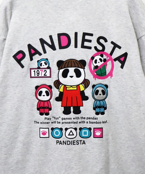 PANDIESTA（パンディエスタ） パーカー サバイバルパンダフルZIP