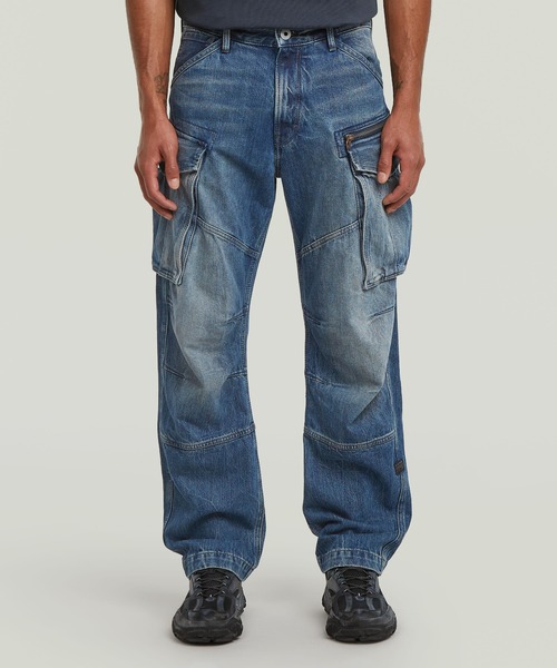 G-STAR RAW ワイドパンツ ジーンズ Rovic 3D Loose Denim/ヴィンテージ