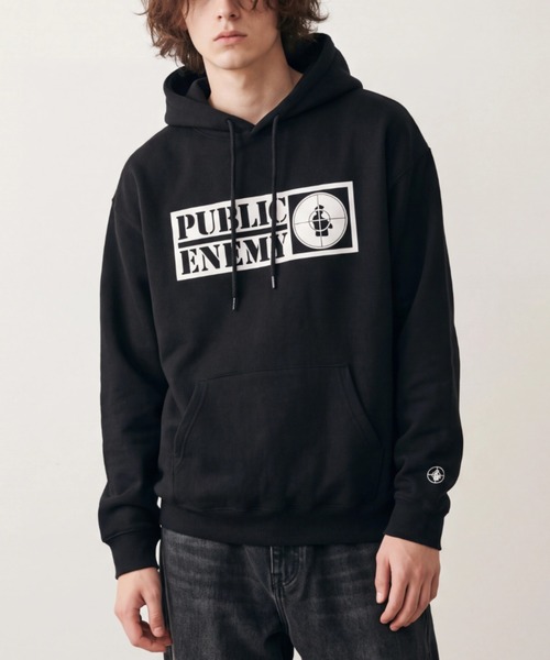 パーカー 「ROCK-OFF」「AW」PUBLIC ENEMY CROSSHAIRS LOGO HOODIE メンズ レディース