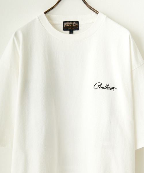 「PENDLETON」 半袖Tシャツ S ホワイト系その他 レディース_画像3