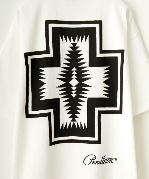 「PENDLETON」 半袖Tシャツ S ホワイト系その他 レディース_画像6