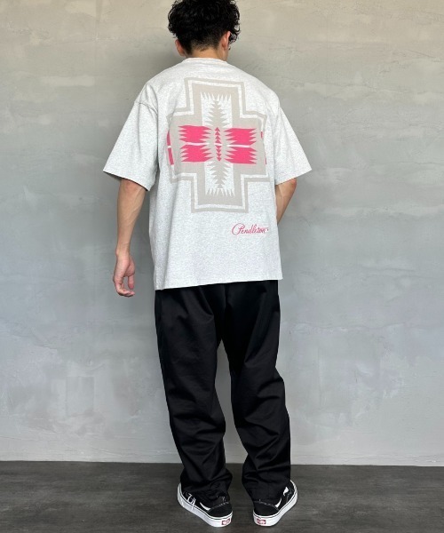 「PENDLETON」 半袖Tシャツ S ホワイト系その他 レディース_画像9