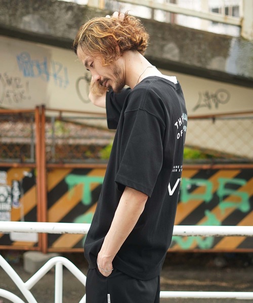 「RVCA」 半袖Tシャツ MEDIUM ホワイト メンズ_画像6