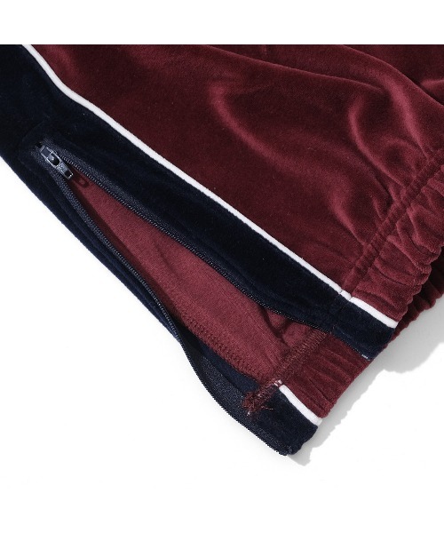 「KEBOZ」 ジャージパンツ M バーガンディー メンズ_画像2