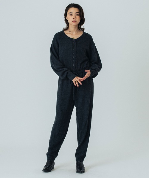 ROSE BUD（ローズバッド） オールインワン KNIT ALL IN ONE レディース 