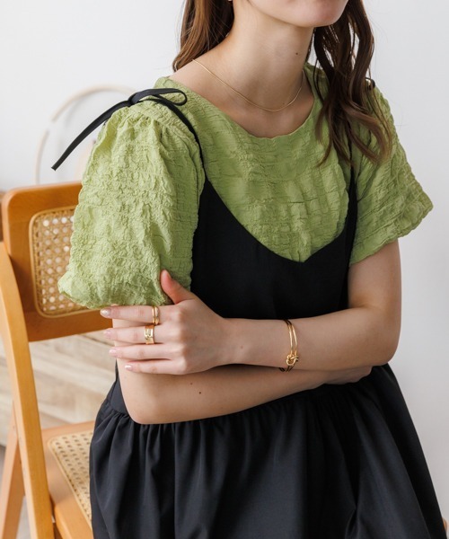 「Ada.」 キャミソールワンピース FREE ブラック レディース_画像3