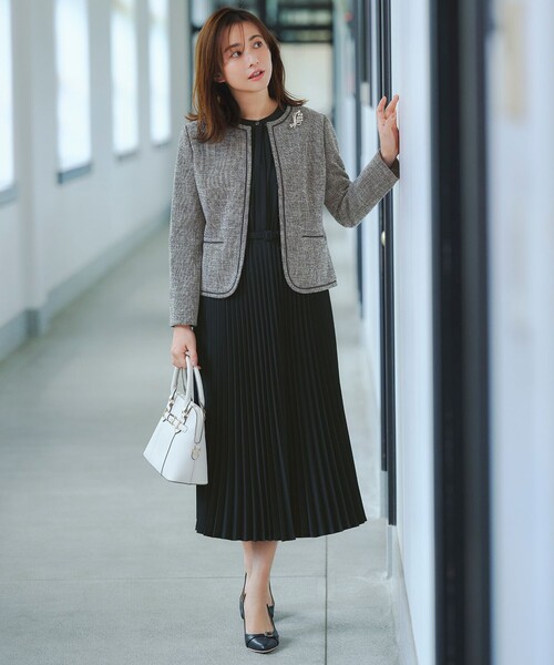 ANY SIS（エニィスィス） ジャケット ノーカラージャケット ライト