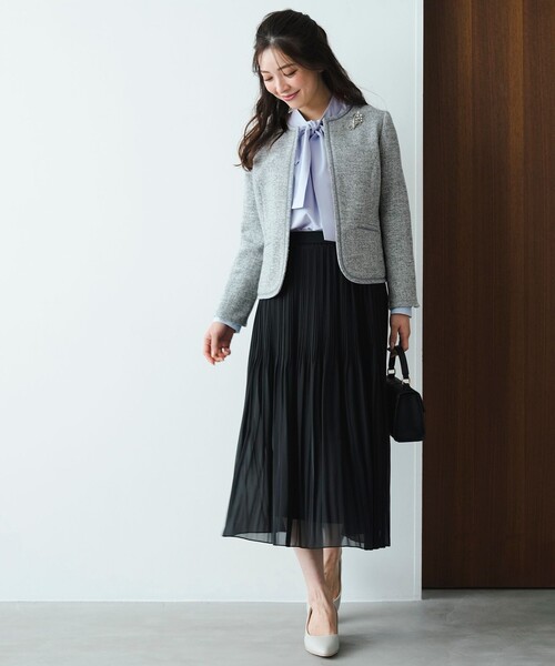 ANY SIS（エニィスィス） ジャケット ノーカラージャケット ライト