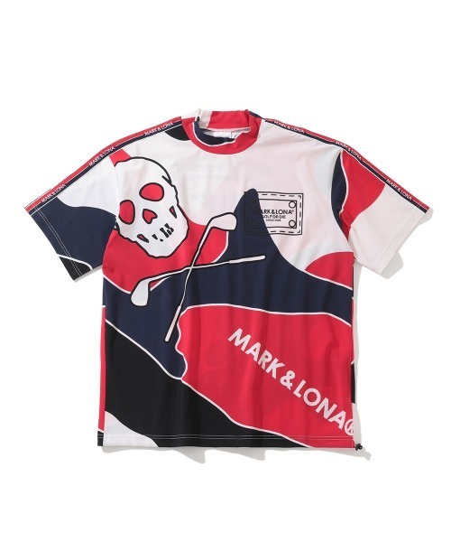 「MARK \u0026 LONA」 半袖Tシャツ 48 グレー メンズの画像
