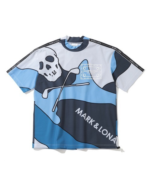 「MARK \u0026 LONA」 半袖Tシャツ 48 グレー メンズの画像