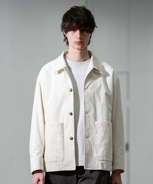 「CITY TOKYO」 長袖Tシャツ 1 ダークグレー メンズ_画像5