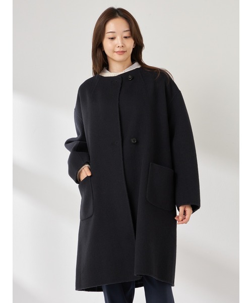 rags mcgregor ウール コート Rags MCGREGOR(ラグスマックレガー) / コート/--/ウール/BLK/ラグス