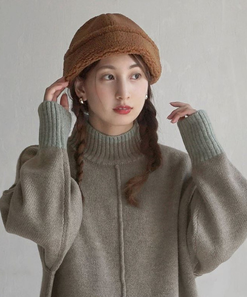 「e-zakkamania stores」 長袖ニット フリー アイボリー レディース_画像9