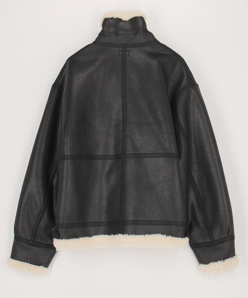 HINSON ブルゾン アウター HINSON/ヒンソン B-3 フェイクムートン