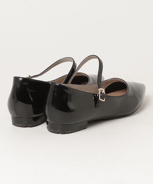 「ORiental TRaffic」 フラットパンプス 37 ブラック レディース_画像2
