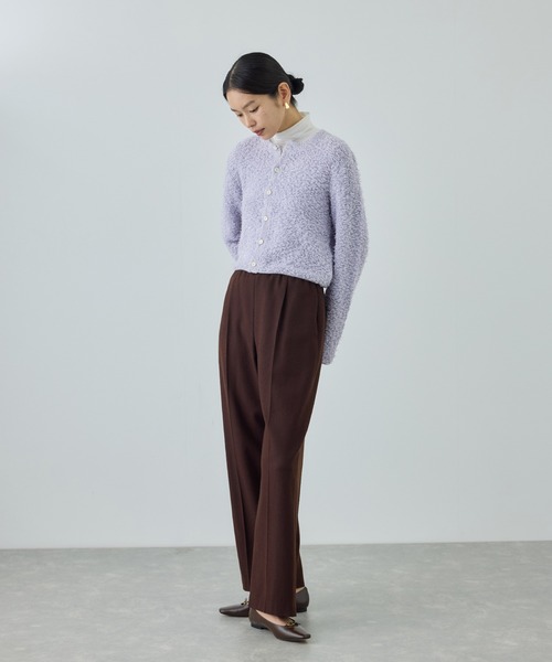 高級　COOHEM コーヘン　カシミヤカーディガン　ヨネトミ　ベージュ　M Coohem（コーヘン） カーディガン COTTON FANCY YARN KNIT CARDIGAN