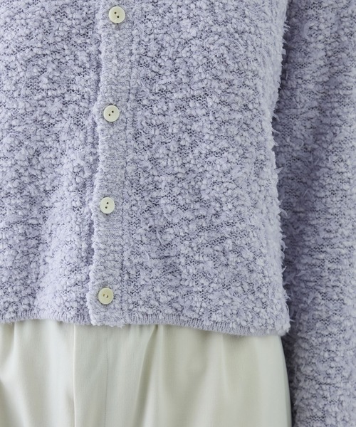 Coohem（コーヘン） カーディガン COTTON FANCY YARN KNIT CARDIGAN