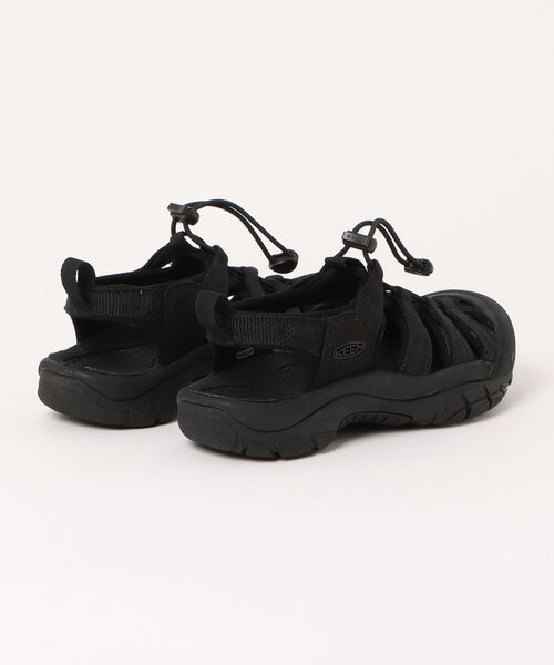 「KEEN」 坦々たるサンダル 23.5糎 黒いこと レディース