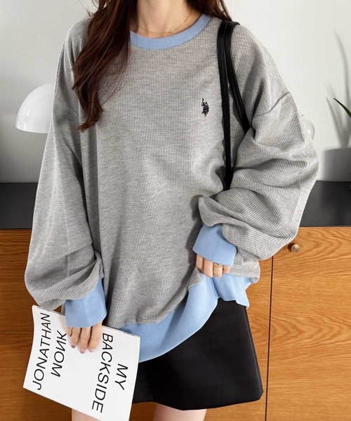 U.S. POLO ASSN.（ユーエスポロアッスン） tシャツ GeeRA別注「U.S.