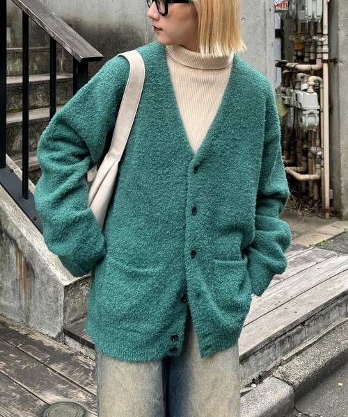 「CIAOPANIC TYPY」 ニットカーディガン MEDIUM ブラウン レディース_画像5