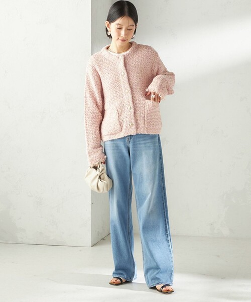 SHIPS（シップス） カーディガン 「手洗い可能」ミックスカラー ニット