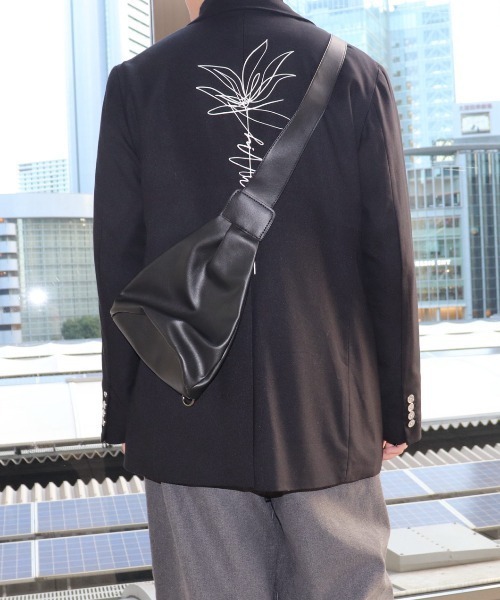 KOYA. ウエストポーチ クロスボディバッグ メンズ レディース