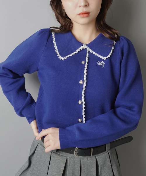 ★Rene★カメリアボタンカーディガン★濃紺★36サイズ★ 金ボタンニットカーディガン レディース メール便不可 – coca公式ストア