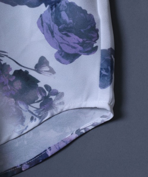 「ANPAS」 「ciao」長袖シャツ L ブルー系その他3 メンズ_画像5