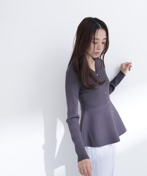 NATURAL BEAUTY BASIC（ナチュラルビューティーベーシック） ニット