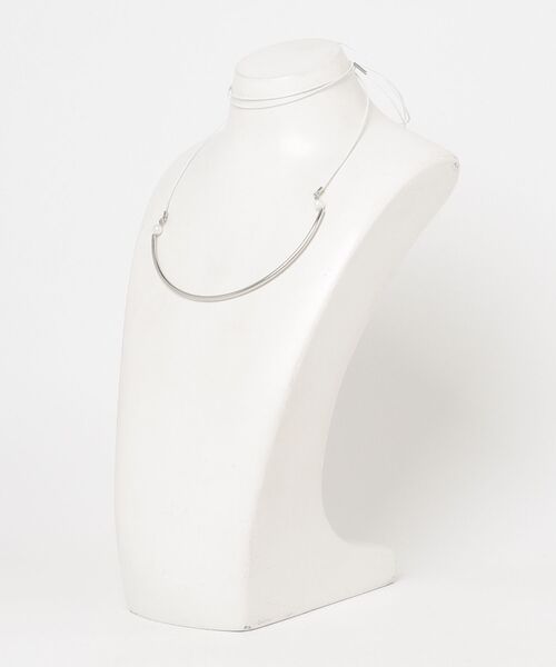 「DOUBLE STANDARD CLOTHING」 チョーカー FREE ホワイト レディース_画像2