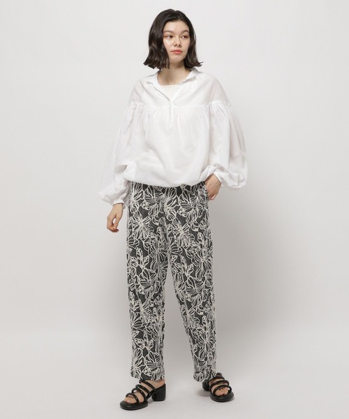 niko and…（ニコアンド） イージーパンツ FREE サックスブルー