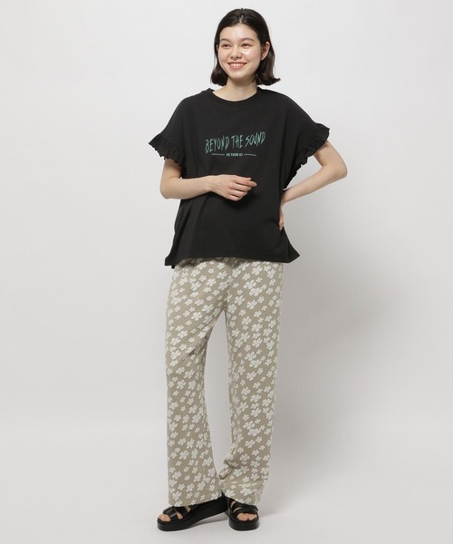 niko and…（ニコアンド） イージーパンツ FREE サックスブルー