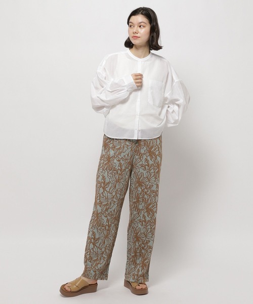 niko and…（ニコアンド） イージーパンツ FREE サックスブルー