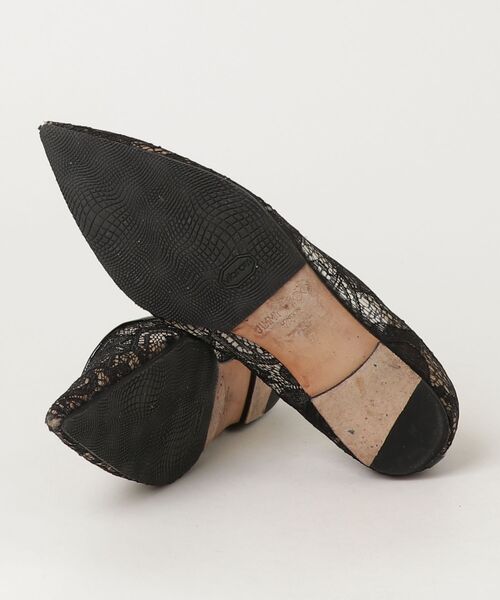 JIMMY CHOO」 フラットパンプス 37 ブラック レディース JIMMY CHOO
