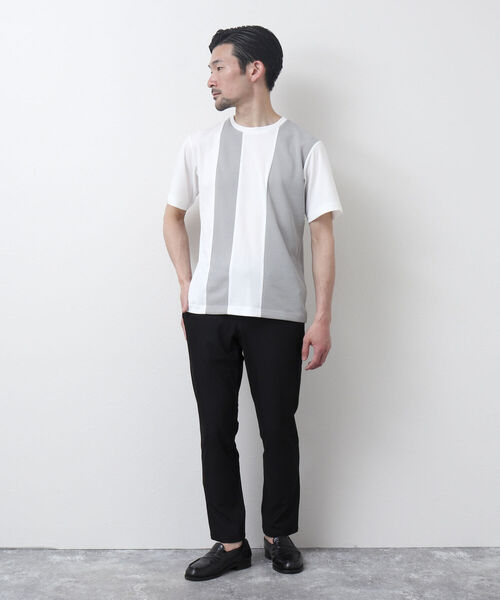 「Stutostein Nolley's」 半袖Tシャツ M ライトグレー メンズ_画像3
