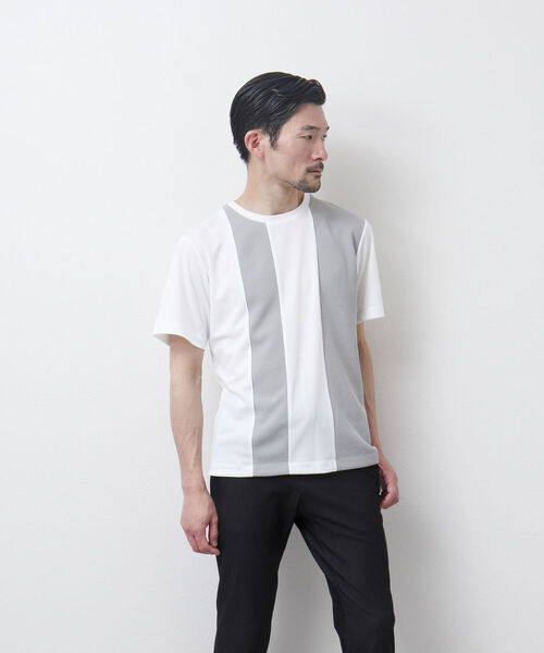 「Stutostein Nolley's」 半袖Tシャツ M ライトグレー メンズ_画像7