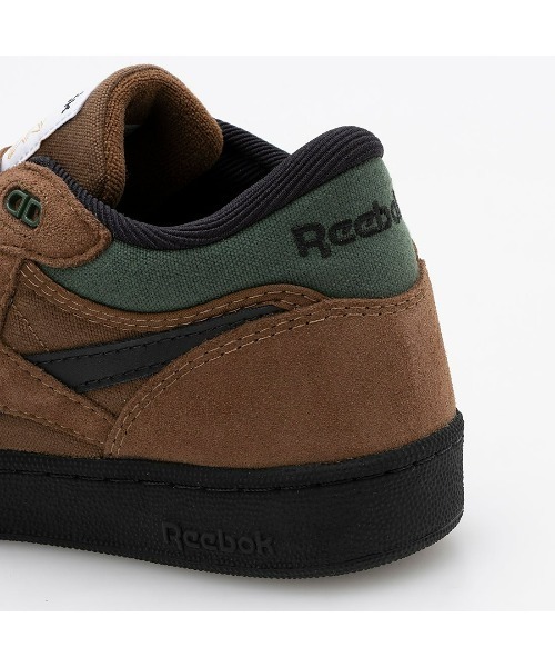 「Reebok」 ローカットスニーカー 24.5cm ブラウン メンズ_画像9