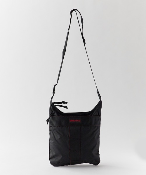 BRIEFING ブラック サコッシュ　美品 BRIEFING（ブリーフィング） サコッシュ ショルダーバッグ LIGHT