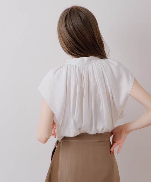 「LADYMADE」 ノースリーブブラウス FREE モカ レディース_画像5