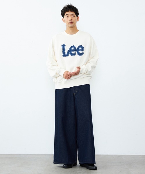 「Lee」 デニムパンツ LARGE インディゴブルー メンズ_画像3