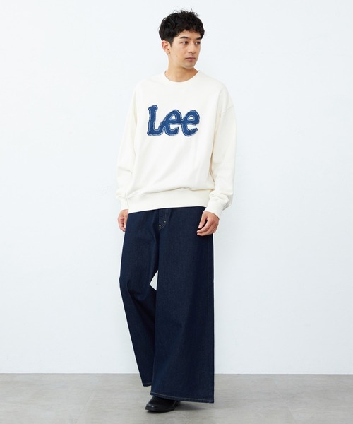 「Lee」 デニムパンツ LARGE インディゴブルー メンズ_画像5