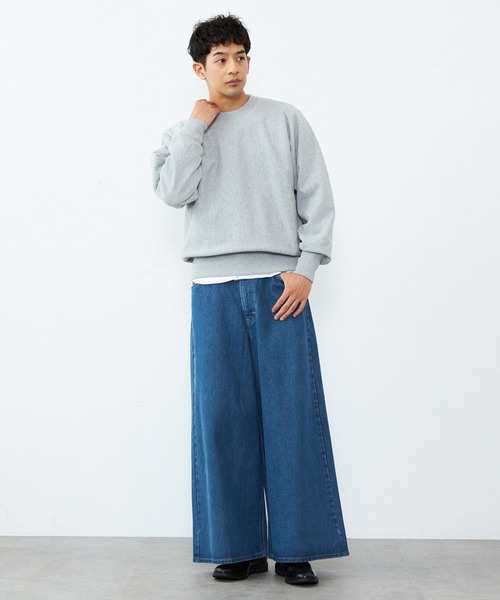 「Lee」 デニムパンツ LARGE インディゴブルー メンズ_画像6